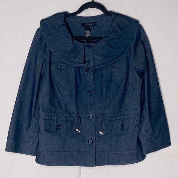 LIGHT Chambray Petticoat Jacket M - Picture 12 of 12
